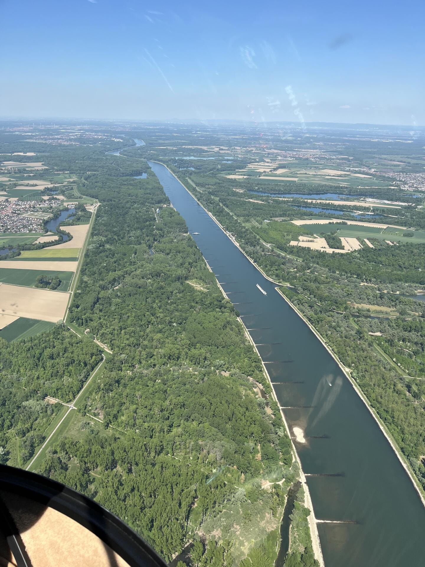 Rhein bei Karlsruhe