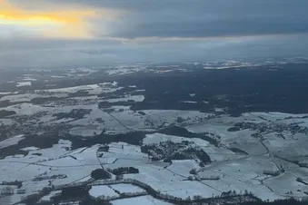 Rundflug über dem schönen Westerwald