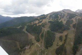 Station de Praloup vue du ciel