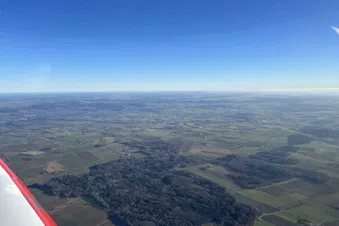 Flugroute nach Wunsch