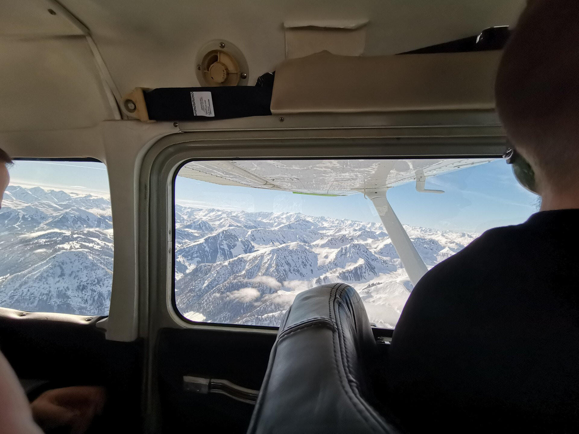 Alpenrundflug von Landshut aus über den Chiemsee