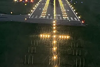 Balade aérienne en vol de nuit