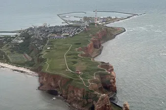 Helgoland aus der Luft