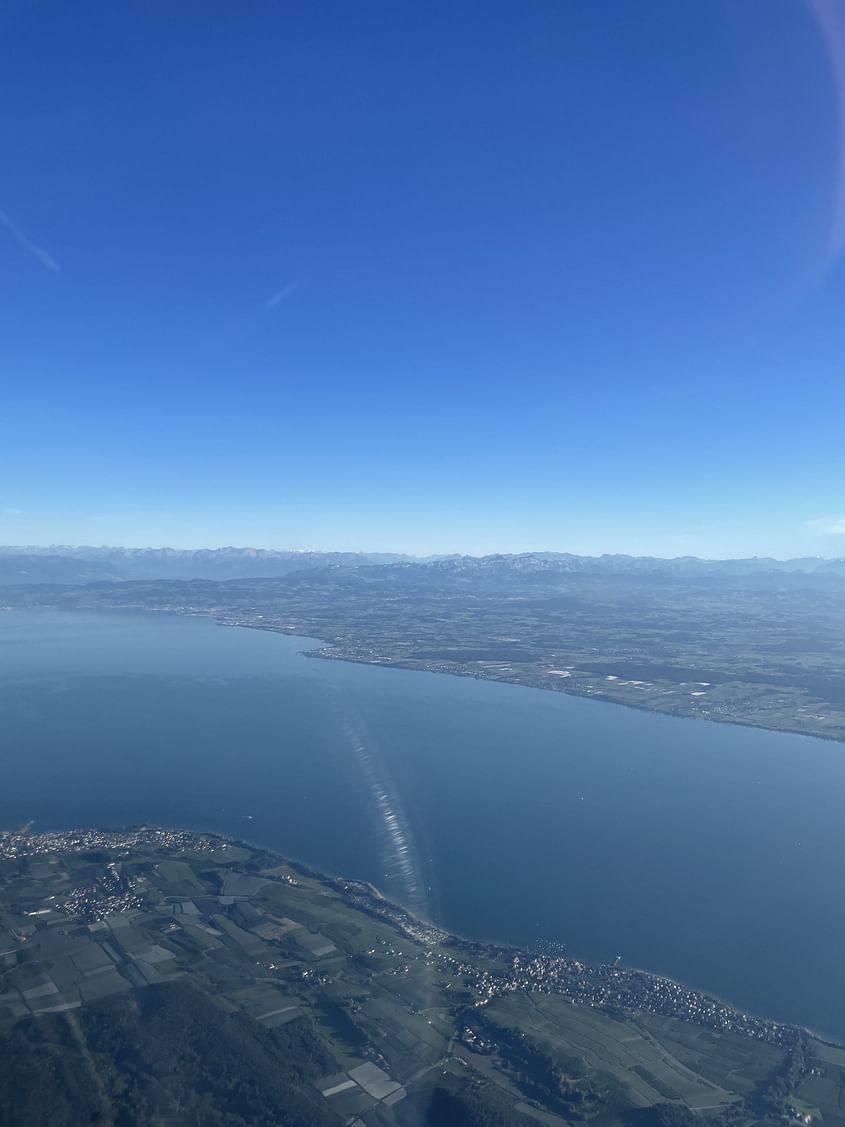 Rundflug über Ulm und dem Bodensee