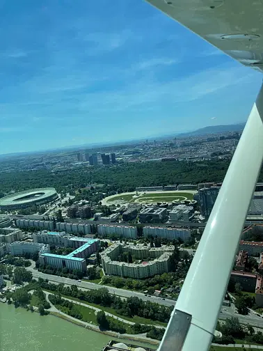 Rundflug nach Wien