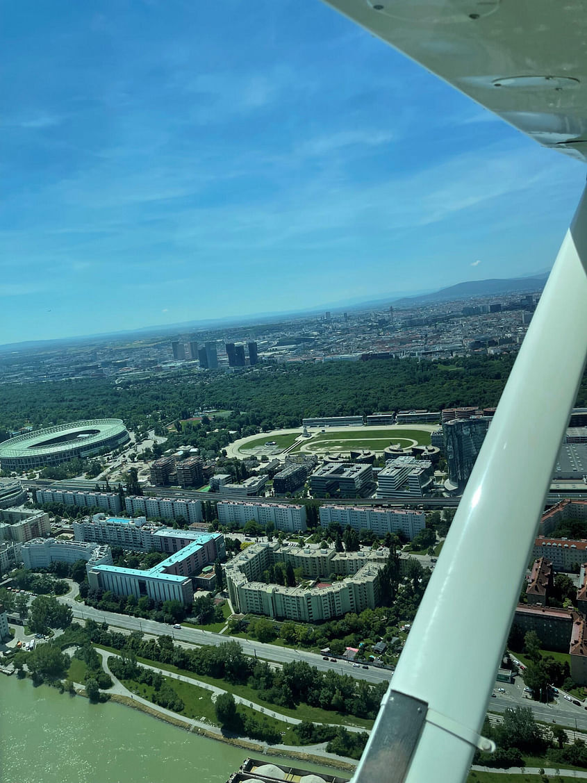 Rundflug nach Wien