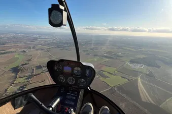 La Camargue vue du ciel