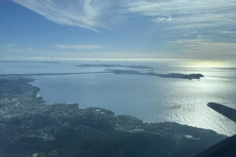 La côte d'Azur depuis Carqueiranne jusqu'à Saint Tropez