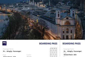 Altenrhein ACH - Salzburg SZG daytrip