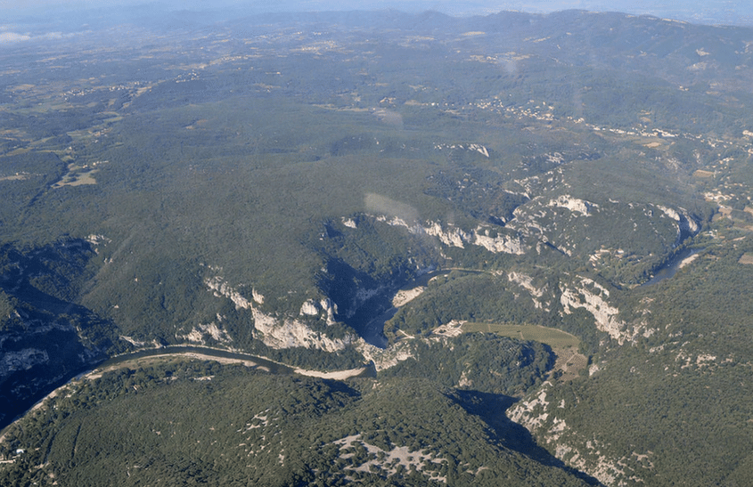 Aubenas, gorges de l'Ardèche et pause gourmande