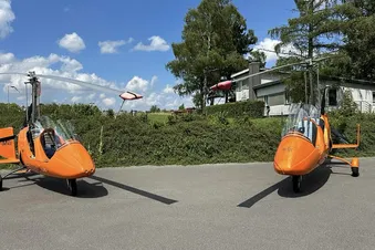 30 Minuten Rundflug im Gyrocopter