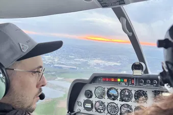 Survol de la Loire de Nantes à Ancenis