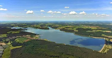 Mittelfrankens Brombachsee von Oben entdecken!