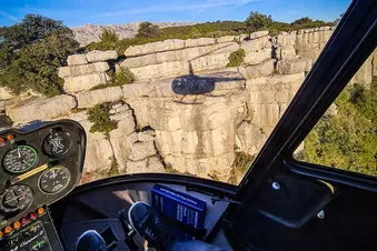 Vol au-dessus de la Sainte Victoire de Cézanne en hélico !