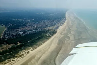 Petite virée aérienne au Touquet depuis Merville