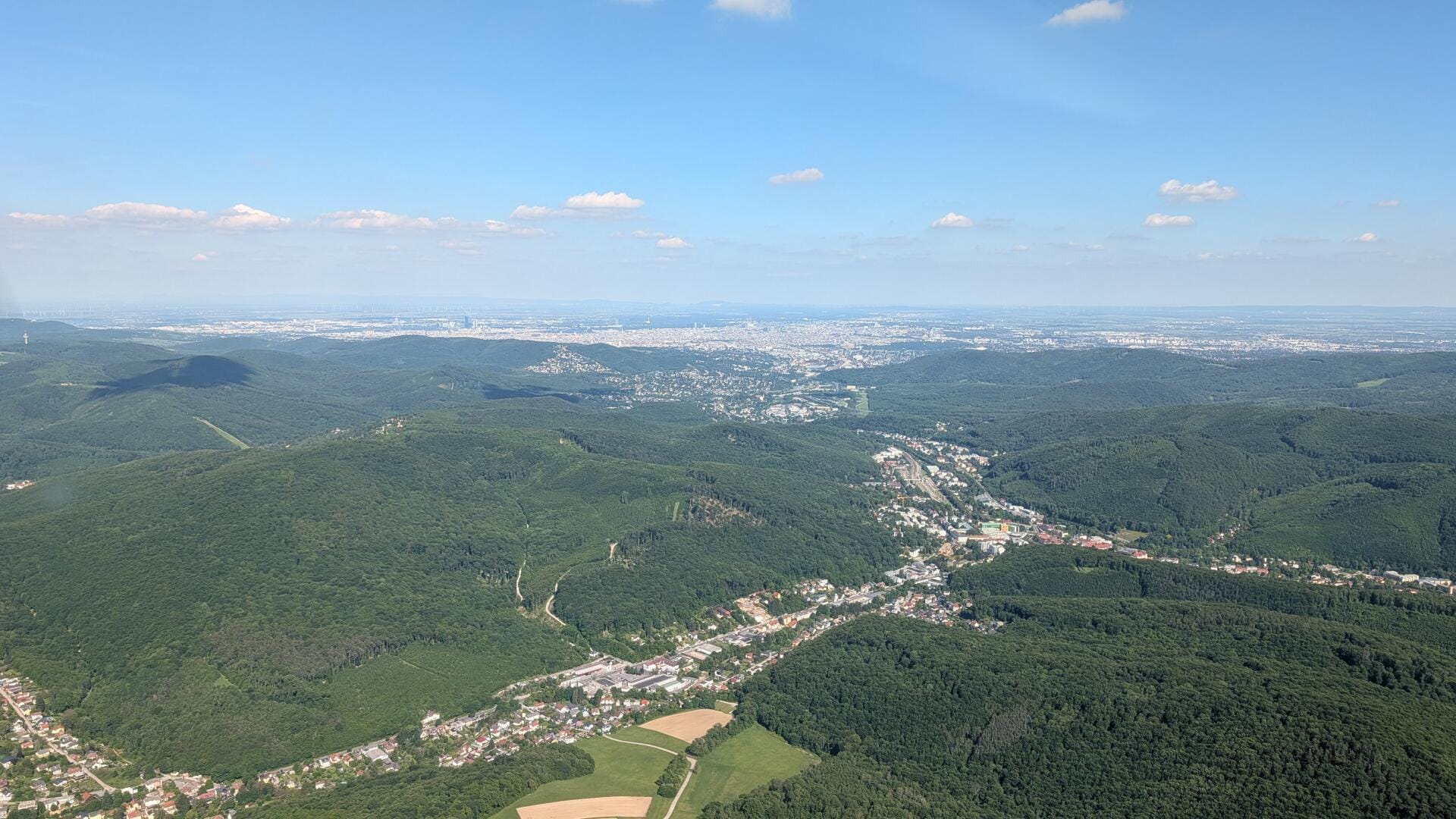 Großer Rundflug über Niederösterreich und Wien