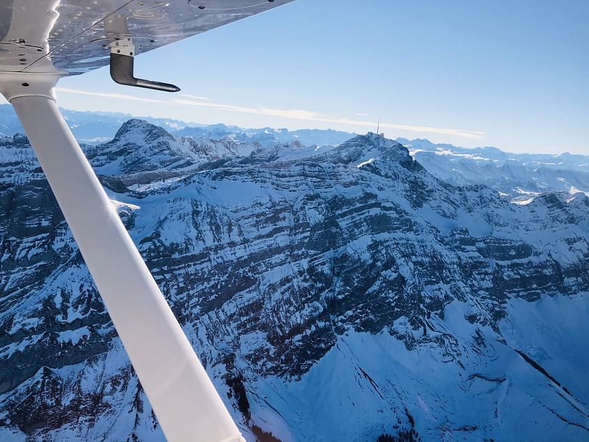 Vorarlberg Rundflug aus der Vogelperspektive