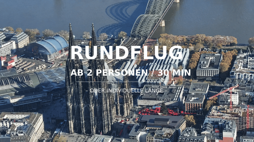 Individueller Rundflug – 30 Min./ab 2 Personen