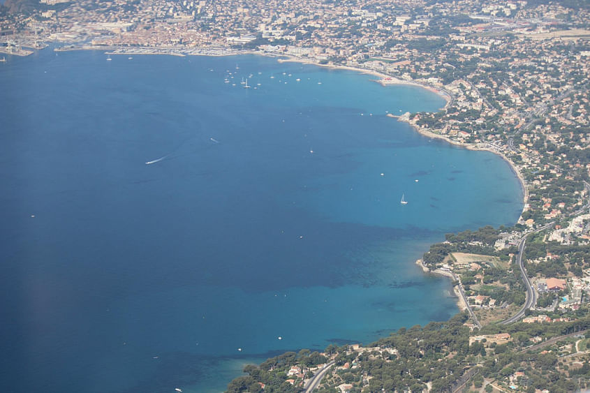 Calanques de Marseille depuis Carpantras