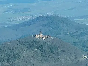 Vogesenrundflug mit Hochkönigsburg (Bild)