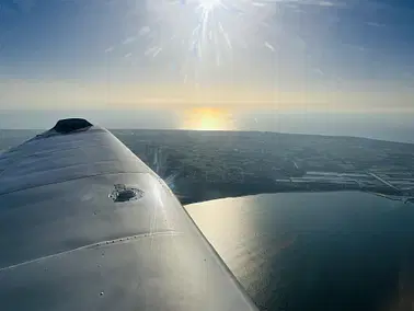 Balade aérienne au dessus de la pointe du Médoc !