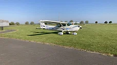 Notre Cessna 172 garé à Soissons