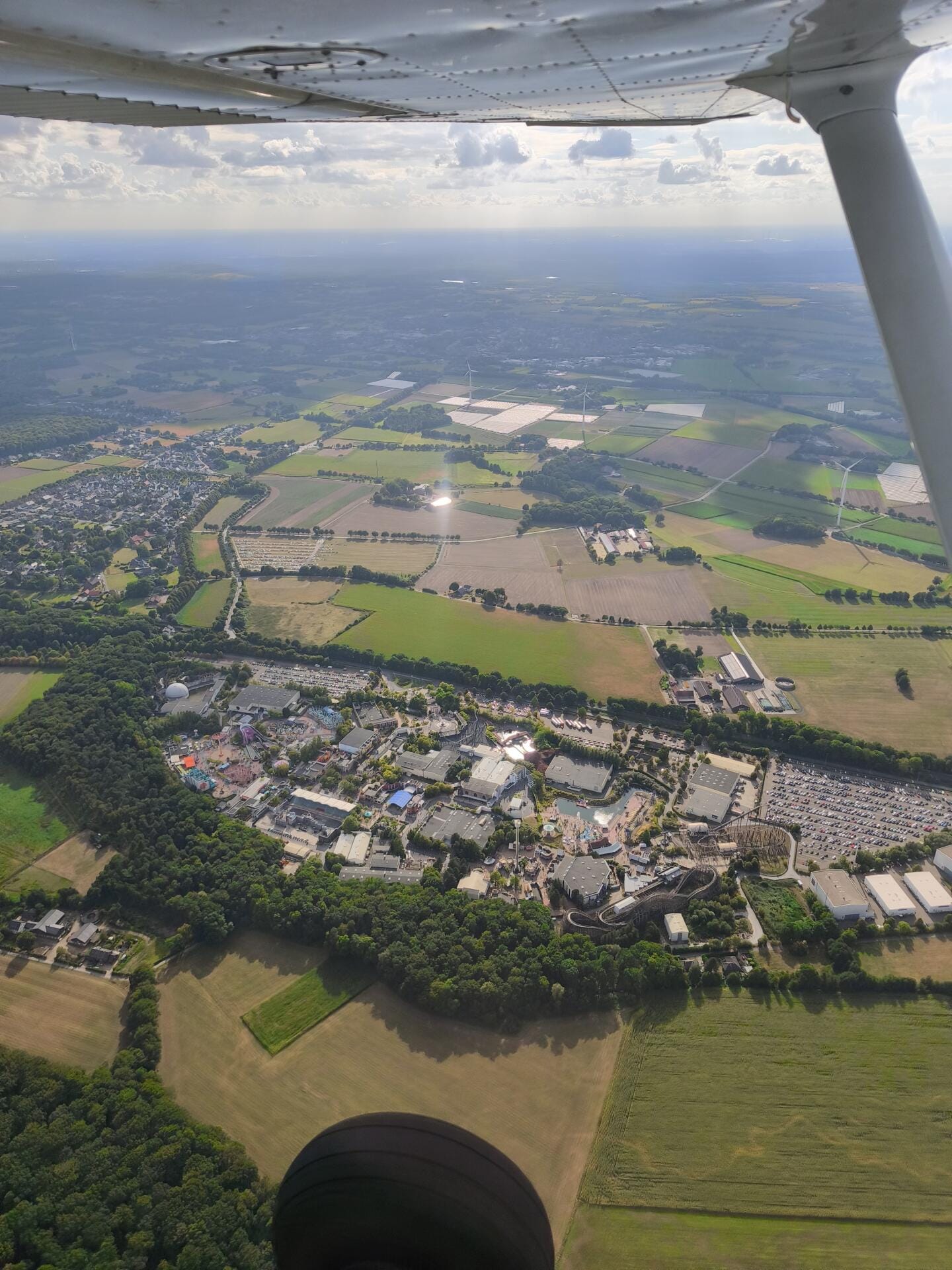 Das Ruhrgebiet von oben