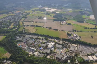 Das Ruhrgebiet von oben