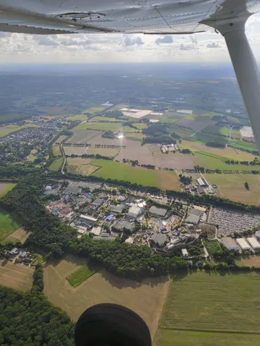 Das Ruhrgebiet von oben