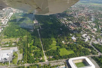 Meißen - Dresden - Moritzburg - Rundflug