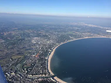 Balade aérienne au-dessus de la presqu'île Guérandaise