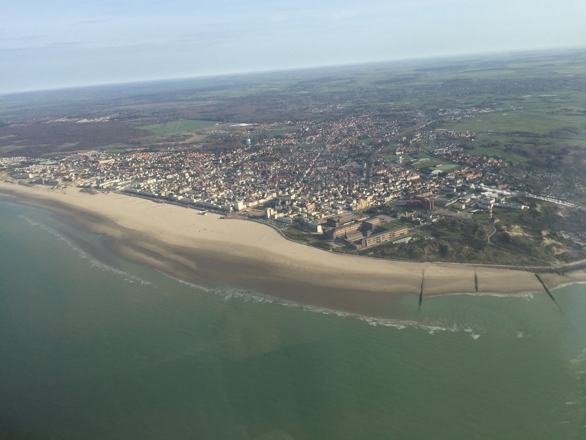 Journée au Touquet et survol de la baie de Somme
