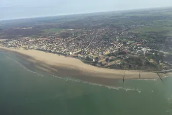 Journée au Touquet et survol de la baie de Somme