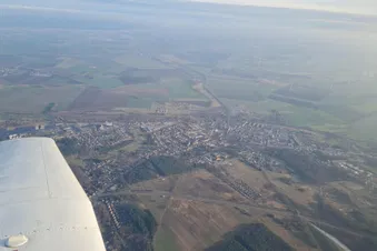 Ein "kleiner" Rundflug über das Oderbruch, entlang der ODER
