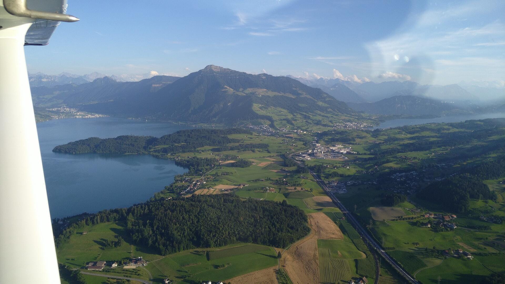 Rundflug über die Zentralschweiz