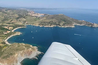 Survol de la Côte Rocheuse - Canet - Collioure - Cerberes