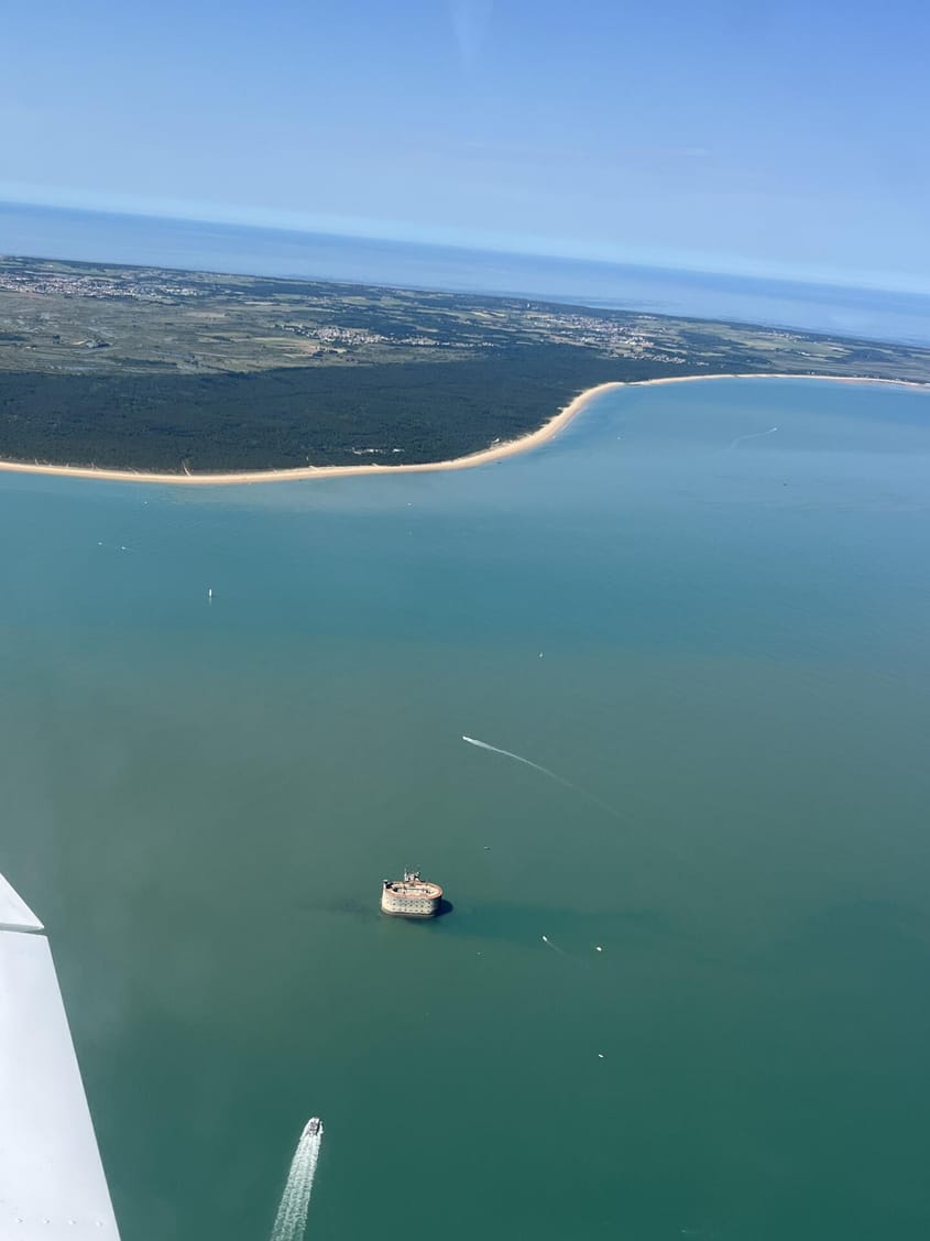 Au départ de Royan-Balade au dessus de la côte de Beauté