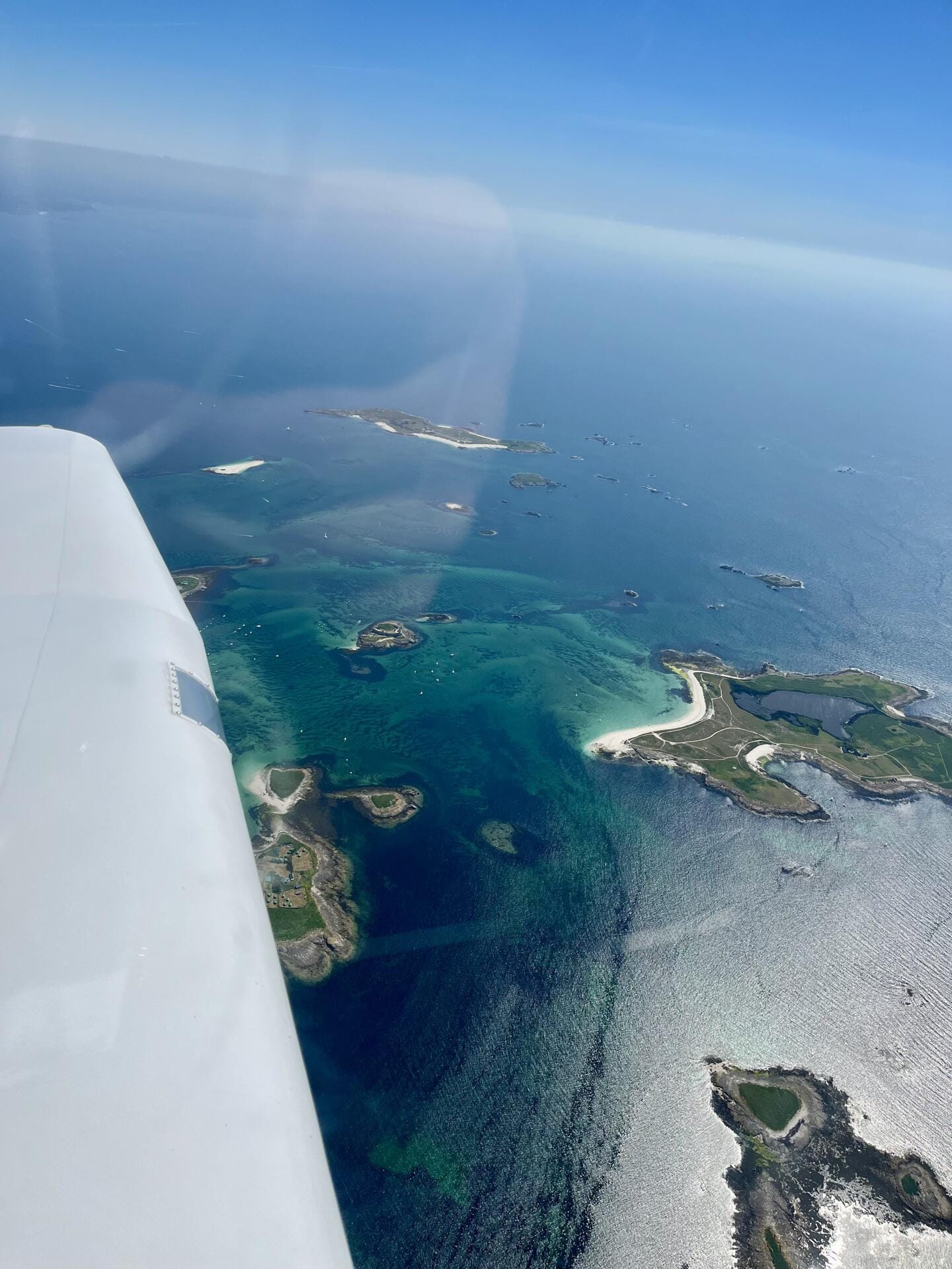 Survol de l’île de Groix et de l’archipel des Glenan