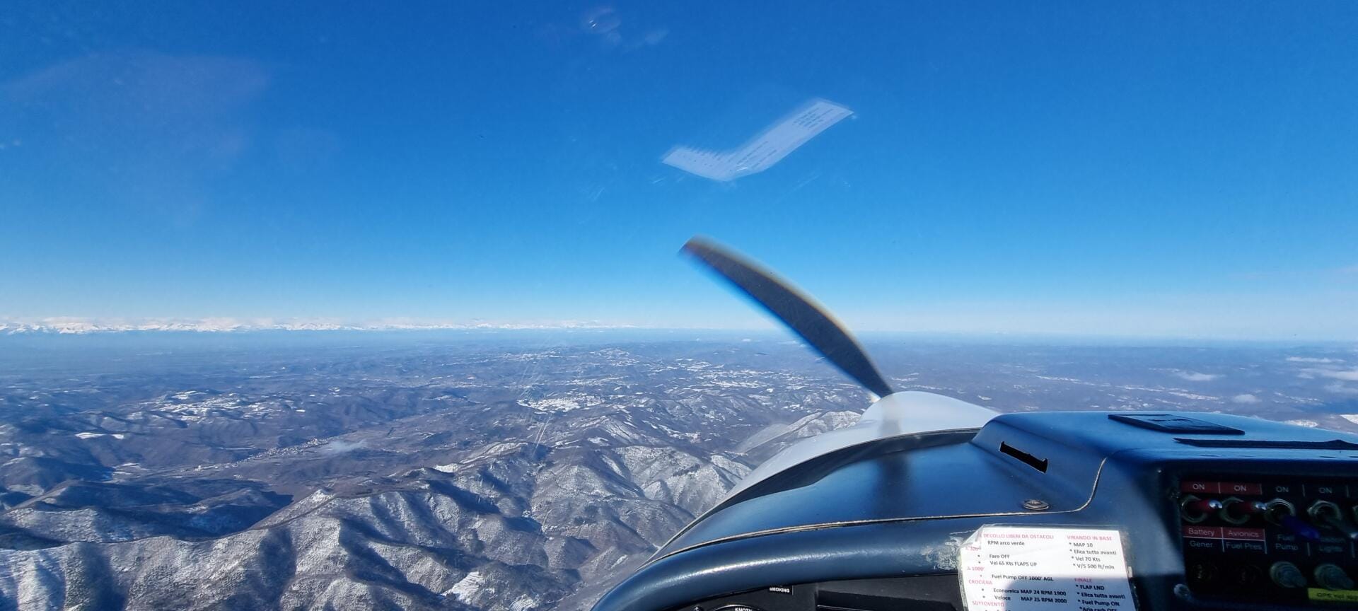 Small mountains below and big mountains in front!