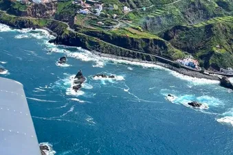 Flying around Tenerife