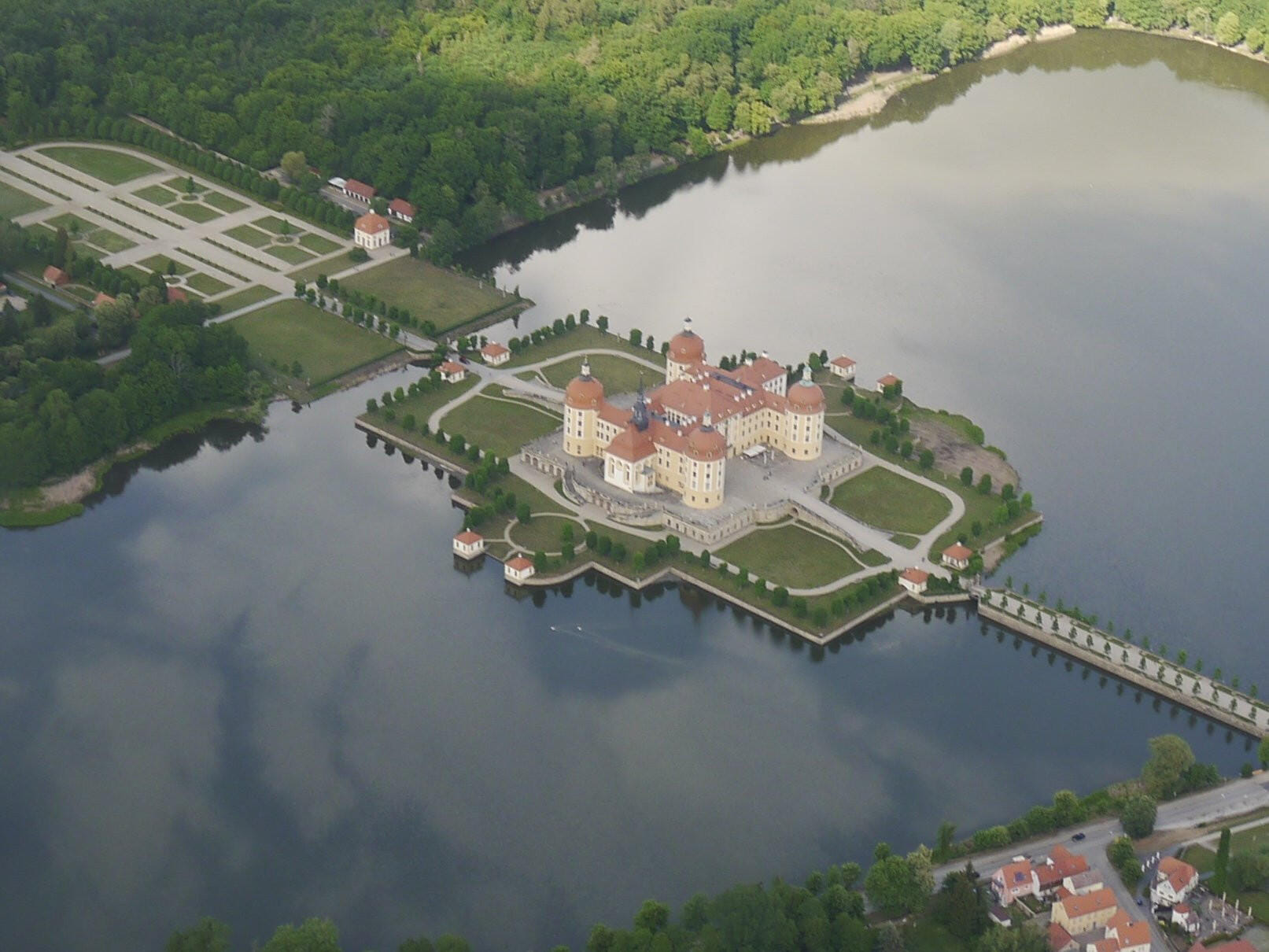 Dresden - Sächsiche Schweiz - Moritzburg -  Rundflug