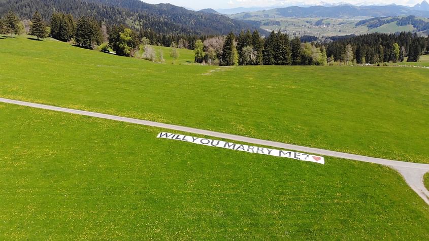 Heiratsantrag Inkl. Alpenrundflug