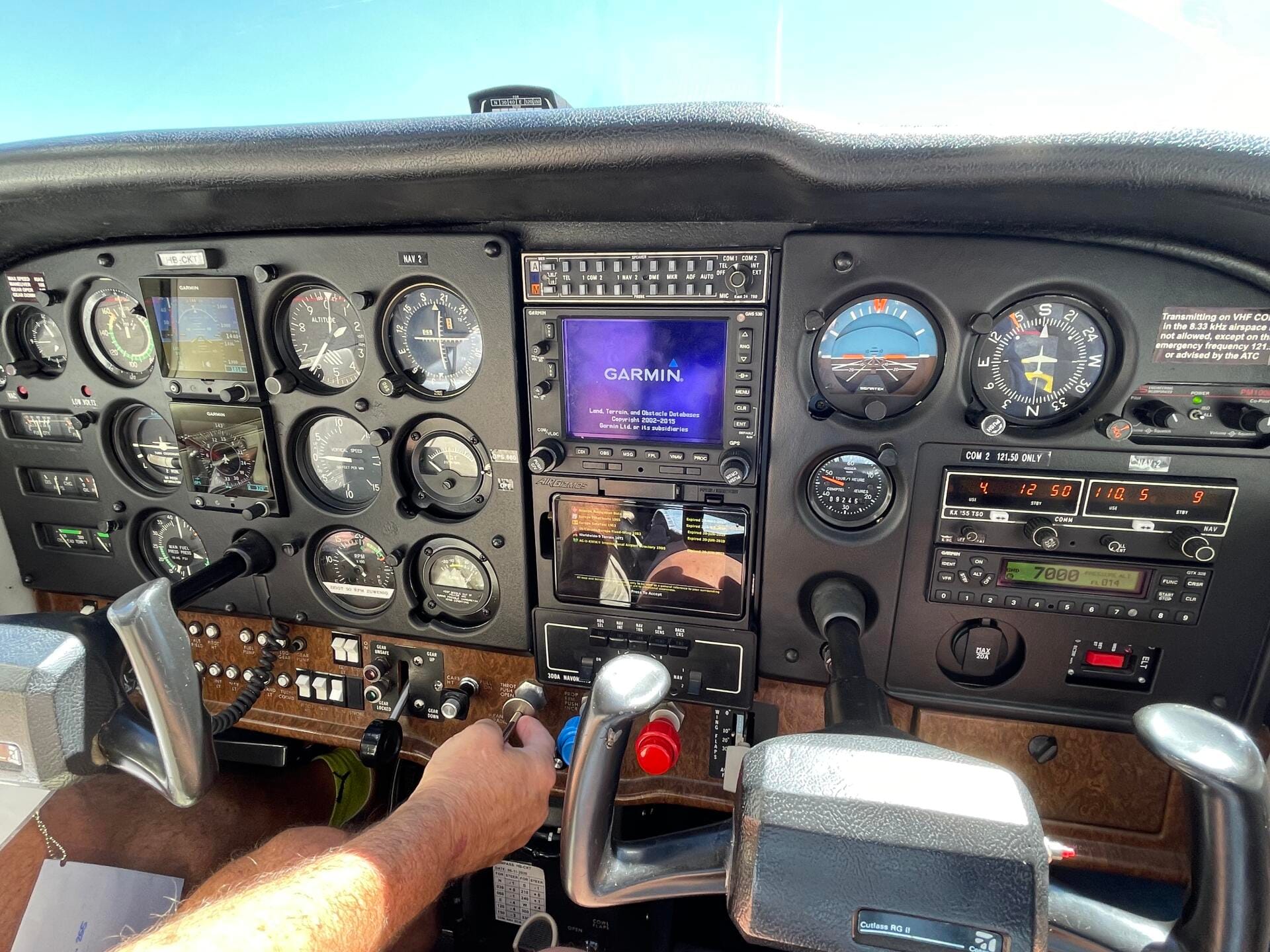 Cockpit Cessna