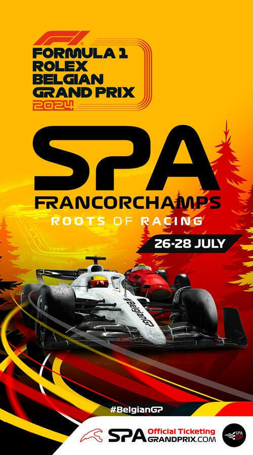 🏁 Vol vers le GP de Belgique F1 à Spa-Francorchamps 🇧🇪