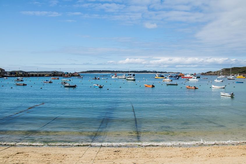 Scenic flight to the beautiful Isles of Scilly