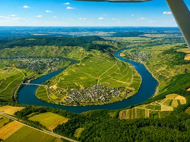 Les grandes boucles de la Moselle allemande