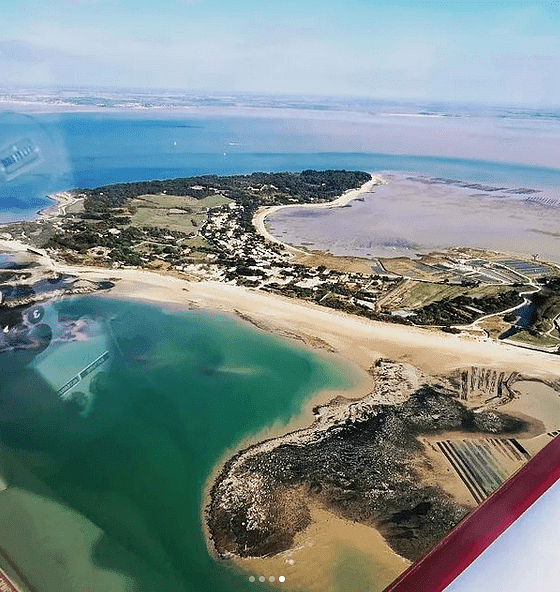 Vol d'excursion à Oléron depuis Beauvoir-sur-Mer