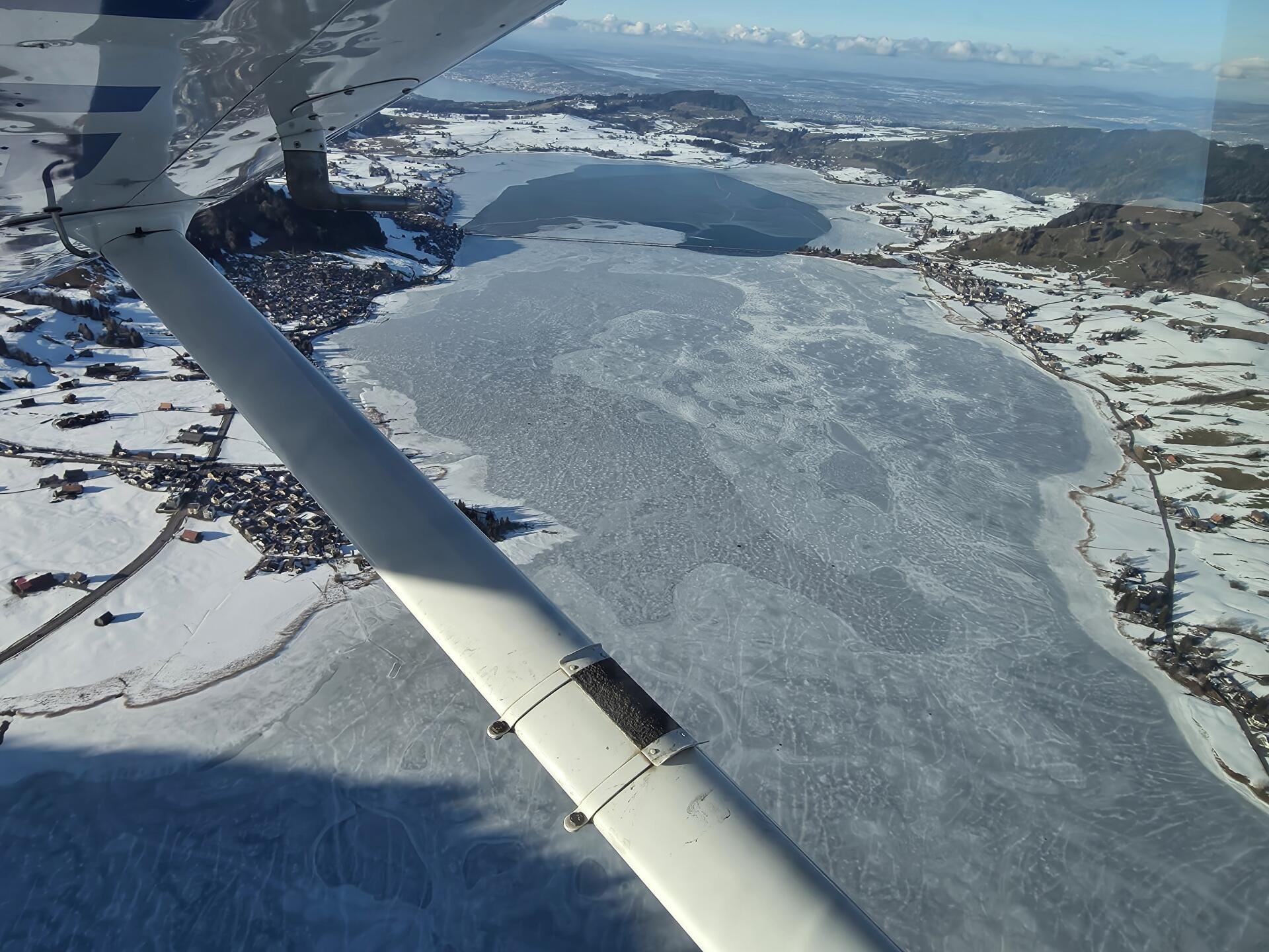 Rundflug Zug - Goldau - Sihlsee