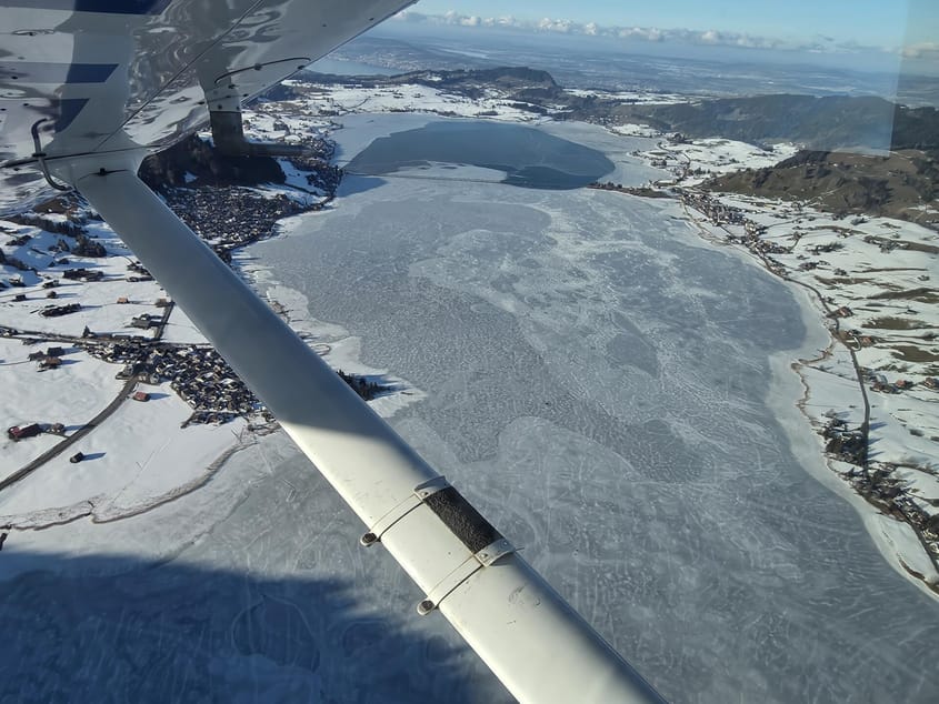 Rundflug Zug - Goldau - Sihlsee
