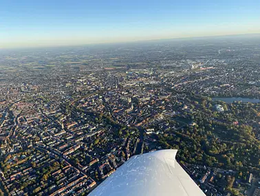 Abenteuer im Sportflugzeug: Münster von oben erleben